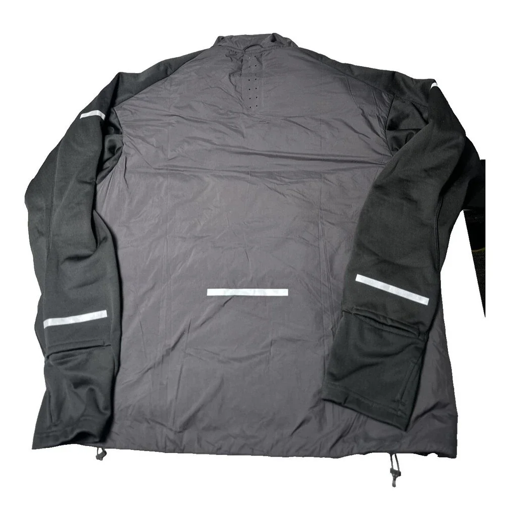 Adidas Adi365 Running Climawarm Jacket Men’s Large black/gray JM5729 NEW